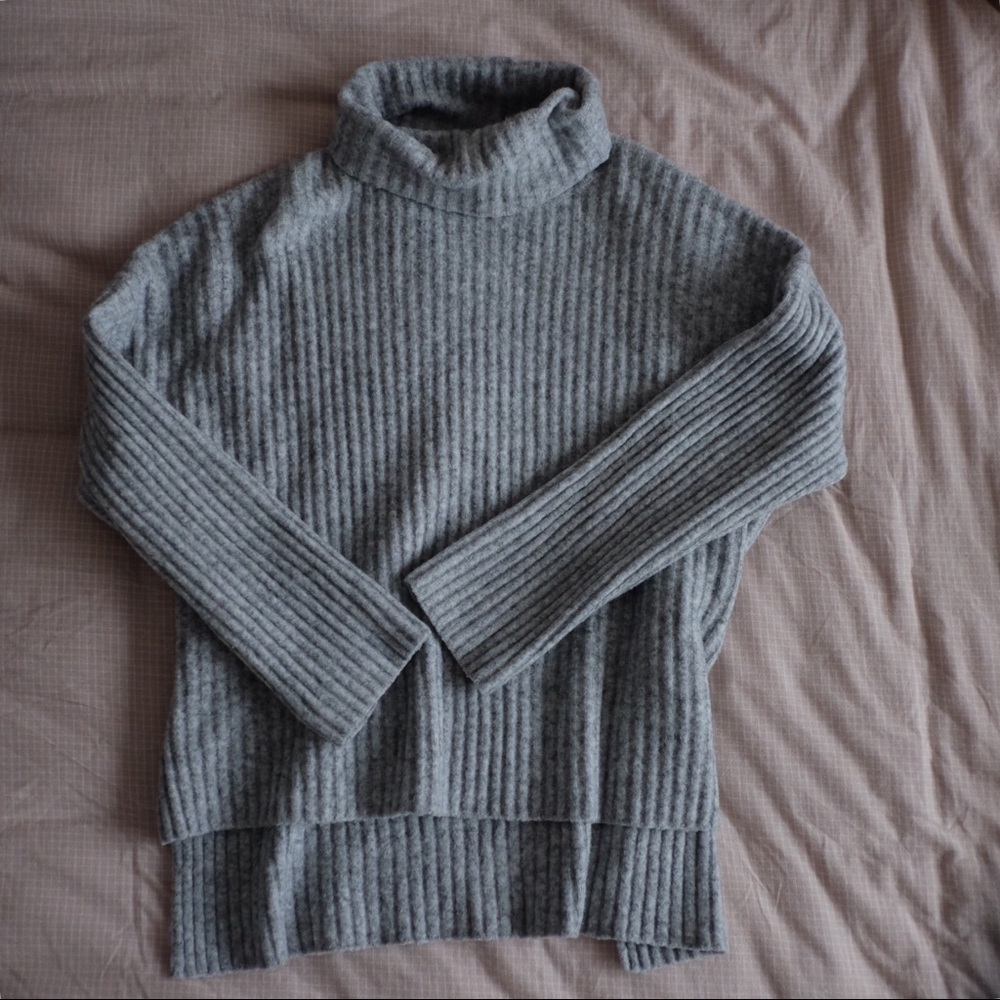 Gray Chunky Sweater